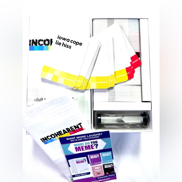 Incohearent Incoherent Adult Party Game - What Do You Meme New Game - Picture 4 of 6